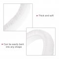 Uxcell Weather Stripping Brush 10ft L X 28 W 0 24 H Self-adhesive Seal Weatherstrip Sweep White For Door Window