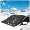 Magnetic Windshield Snow Cover For Ice And Anti Theft Front Protector With 5 Magnets Car Truck Suv 65 75 In X 46 06 All Season 