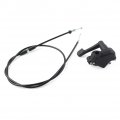 Newsmarts Thumb Throttle Cable Accelerator Handle Assembly 22mm 7 8 Inch 120cm Length Compatible For Most Of 50-150cc Chinese
