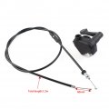 Newsmarts Thumb Throttle Cable Accelerator Handle Assembly 22mm 7 8 Inch 120cm Length Compatible For Most Of 50-150cc Chinese
