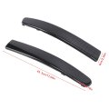 Front Bumper Lower Trim Set Carbon Fiber Pattern Fashionable Strips For Vehicle With Abs Material 500 2007 2015