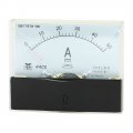 Uxcell Analog Current Panel Meter Dc 0-50a 44c2 50a Ammeter For Automotive Circuit Testing Charging Battery Ampere Tester Gauge