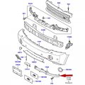 Land Rover Genuine Front Lower Bumper Spoiler Valance Left Hand Driver Side Compatible With Range L322 Full Size Model