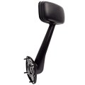 Left Towing Mirror For Freightliner Cascadia 2008 2009 2010 2011 2012 2013 2014 2015 2016 Manual Adjustment With Black Housing