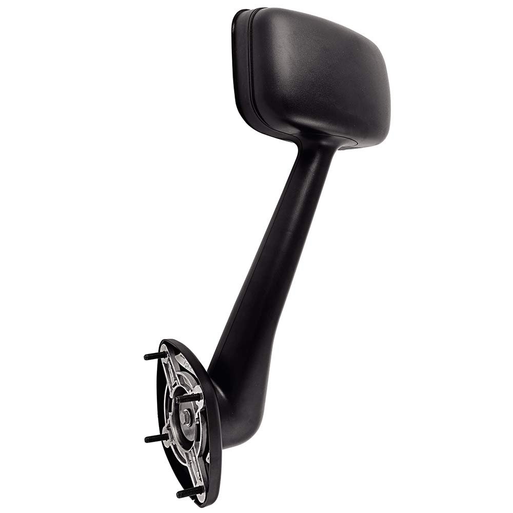 Left Towing Mirror For Freightliner Cascadia 2008 2009 2010 2011 2012 2013 2014 2015 2016 Manual Adjustment With Black Housing