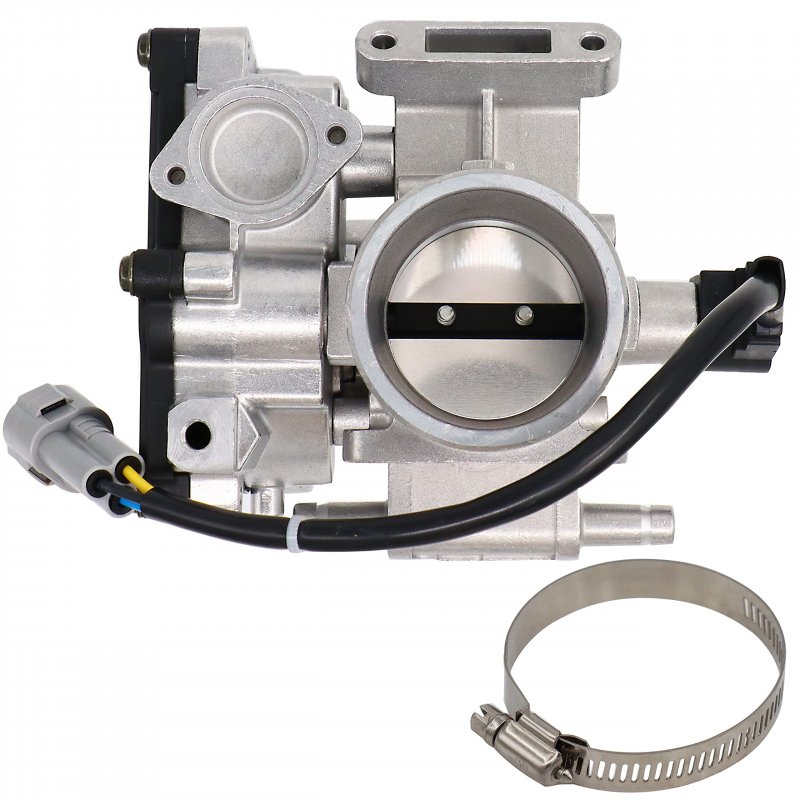 Throttle Body With Intake Manifold Boot For Polaris Ranger Xp 700 4x4 6x6 Efi Crew 2006 2007 2008 2009