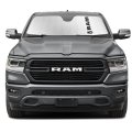 Ipick Image Made For Ram 2019 To 2022 Custom Fit Silver Reflective Bubble Roll-up Auto Windshield Sun Shade