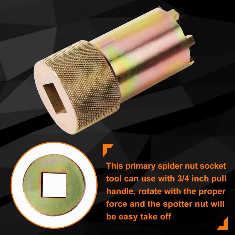 Primary Clutch Spider Nut Tool For Polaris P-90 P-80 P-85 Clutches Fits Rzr 1000 Xp 900 Ranger General Gjb50