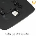 Uxcell 1 Pair Car Driver Passenger Side Mirror Glass Replacement W Backing Plate For Ram 1500 2500 2011-2018 Dodge No