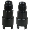 6an Fuel Line Fitting 9 16-18unf Thread 3 8 In And 5 16 Id 37 Degrees Flare Seal 6061-t6 Aluminum High Pressure For Efi Return 