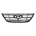 Front Grille For Hyundai Sonata 2009 2010 Chrome And Black Finish Abs Plastic Part 863503k600 Hy1200152 