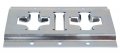 Mytee Products 8 Inch X Track Tie Down Rail Etrack With Horizontal Vertical Slots Galvanized Finish 12 Gauge Steel Allows Use 
