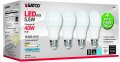 Satco S28594 5 5w A19 Led Frosted 5000k Medium Base 120v 4 Bulbs California Compliant Replaces S8594