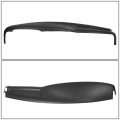 Auto Dynasty Black Dashboard Cap Cover Overlay Compatible With Dodge Ram Truck 1500 2500 3500 02-05