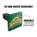 George Mason University Primary Logo Tow Trailer Hitch Cover Plug Insert 1 4 Inch 25
