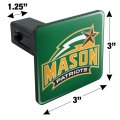 George Mason University Primary Logo Tow Trailer Hitch Cover Plug Insert 1 4 Inch 25