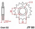 Jt Sprockets Jtf585 17 17t Steel Front Sprocket 