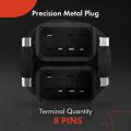 A-premium Power Window Switch Compatible With Ford Fusion 2006-2012 Fiesta Ka Transit Connect 2012 2014-2016 Front Left Driver