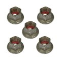 Spindle Nut For Ford Expedition 2014 2022 Alloy Steel Coarse Thread 13mm Hex Size 6 Point 11 6mm Thickness 10mm Diameter 