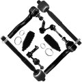 8pc Steering And Suspension Kit For Lexus Gs300 1998 2005 Gs400 2000 Gs430 2001 Inner Outer Tie Rod Ends Sway Bar Links With 