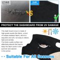 Cartist Dash Cover For Toyota Camry 2007 2008 2009 2010 2011 Dashboard Mat Non-slip Pad Carpet Sunshield Protector