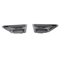 Electroplated Side Vent Cover Trim Grill For Lr2 2007 2014 Abs Plastic Front Left And Right Exterior Decorative Vents 1 Pair