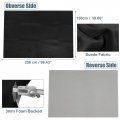 X Autohaux Suede Headliner Fabric 98 Length 60 Width Foam Backed For Car Truck Rv Suv Interior Trim Protect Aging Broken Faded