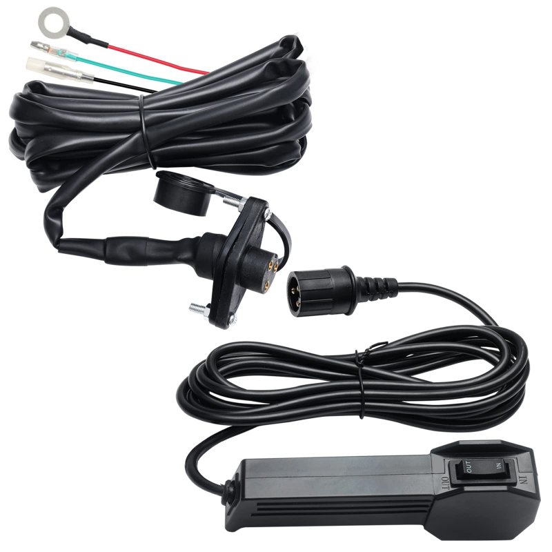 Mayspare Winch Corded Hand Manual Controller Remote Control Kit For Atv Utv