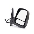Door Mirror Passenger Side For Gmc Savana 1500 2009 2010 2011 2012 2013 2014 Power Heated Manual Folding Black Replaces 