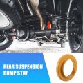 X Autohaux 2pcs 4 88 Inch Rear Suspension Bump Stop Struter Bump For Porsche Boxster 2009-2011 No 98133350401 Rubber Yellow