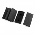 A14091600ux0599 5 X Black Extrusion End Cap For 80 Mm 40 T Slot Aluminum Profile 