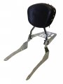 Sissy Bar Backrest Luggage Rack For 07 Honda Shadow Spirit Vt750c2 Shaft Drive Studded Contoured 