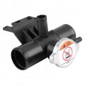 Qiilu 1350a015 Car Coolant Radiator Filler Neck With Cap For Mitsubishi Lancer Outlander Sport