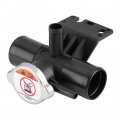Qiilu 1350a015 Car Coolant Radiator Filler Neck With Cap For Mitsubishi Lancer Outlander Sport