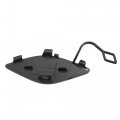 Uxcell Car Front Right Bumper Tow Hook Cover For Mercedes-benz E350 E500 E550 2010-2013 E250 2011-20133 No A2078850123 Black