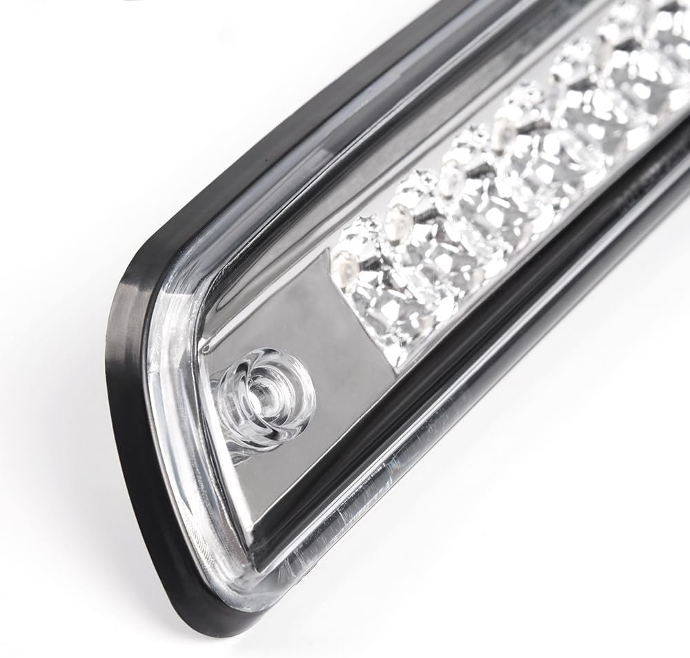 Led 3rd Brake Light For Toyota Tacoma 1995-2015 Clear Lens Housing High Mount Stop Cargo Waterproof Assembly
