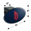 Duquesne University Primary Logo Oval Tow Trailer Hitch Cover Plug Insert