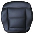 Front Driver Side Bottom Black Artificial Leather Seat Cover Replacement For E Class E350 E550 2010-2014 
