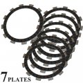 Caltric Clutch Friction Plate Compatible With Suzuki Gsx600f Gsx-600f Katana 600 1998-2006 8 Plates