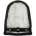 Tcmt Black Leather Rear Seat Motorcycle Passenger Pillion For Suzuki Gsx-r 1000 Gsxr 2003-2004 K3 K4