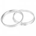 X Autohaux 4pcs Od 70 1mm To Id 64 Aluminum Alloy Car Hub Centric Rings Wheel Bore Center Spacer