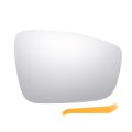 Car Rearview Right Passenger Side Mirror Glass Replacement W Backing Plate Heated White For Volkswagen Beetle 2012-2019 Jetta 