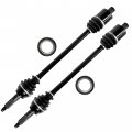 Caltric Rear Left And Right Cv Joint Axle With Bearing Compatible Polaris Rzr 4 900 2014