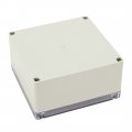 Uxcell 7 56 X7 1 X3 93 192mmx188mmx100mm Abs Junction Box Electric Project Enclosure Clear