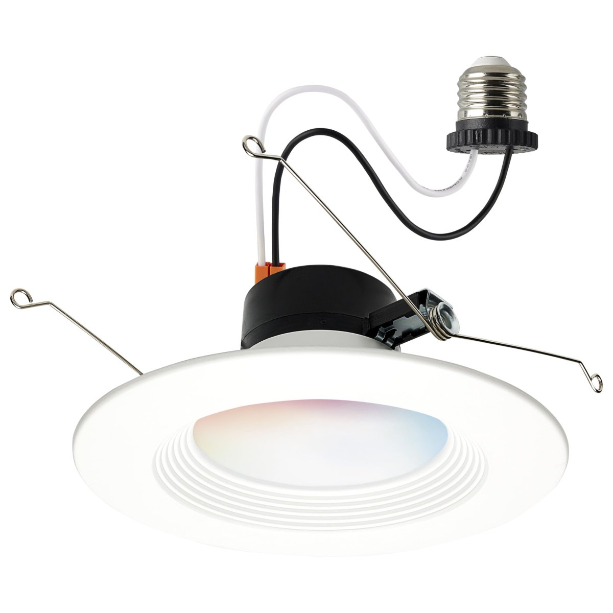 S11570 13 Watt Downlight Retrofit Cct Selectable 2000k To 5000k 850 Lumens White E26 Adapter Base 120 Volt Wet Location 65w