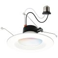 Satco S11570 13 Watt Downlight Retrofit Cct Selectable Dimmable 2000k-5000k Warm To Cool White Color Changeable 850 Lumens E26 
