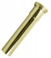 Westbrass D422-01 1-1 2 X 8 Slip Joint Extension Tube 1-pack Polished Brass 
