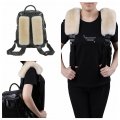 Dotesy 2pcs Auto Seatbelt Shoulder Pads Soft Australian Sheepskin Wool Car Seat Belt Cover Backpack Strap Cushion For Adults