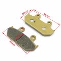 Httmt Disc Brake Pad Set Compatible With Suzuki An400 400 Burgman An650 650