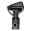 Windshield Washer Nozzle For Dodge Stratus 21 2002 2003 2004 2005 Black Plastic Snap On 0 10 In Hose Port 0 65 Mounting Hole